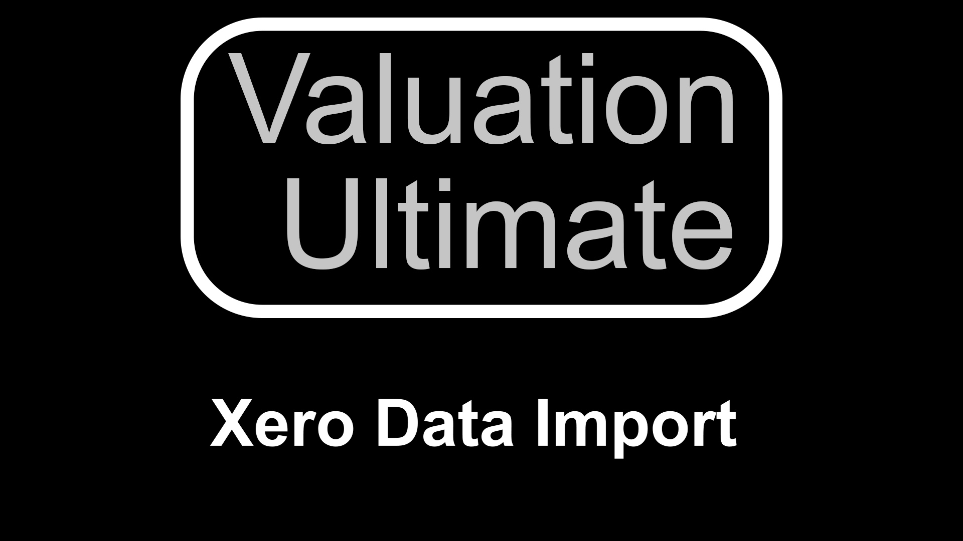 Video - Xero Data Import